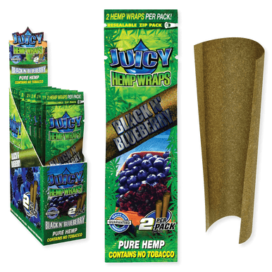  Juicy Jay Hemp Wraps 25pk - 2 Per Pack  at The Cloud Supply