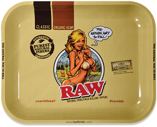 RAW RAW Girl Rolling Tray Large at The Cloud Supply