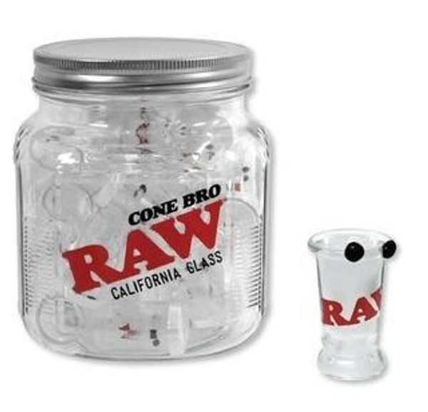 RAW RAW Cone Bro Glass Tips - 30pk Jar at The Cloud Supply