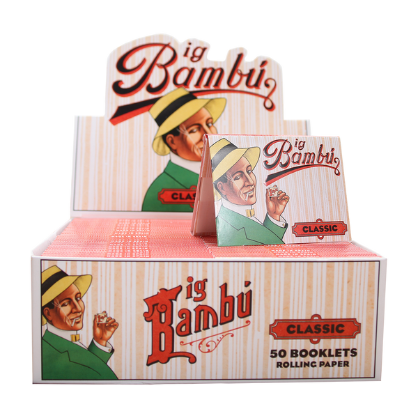 Bambu Big Bambu Classic Rolling Paper King Size - 50pk  at The Cloud Supply