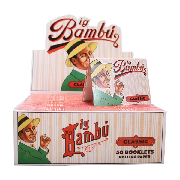 Big Bambu Classic Rolling Paper King Size - 50pk Bambu Rolling Papers The Cloud Supply