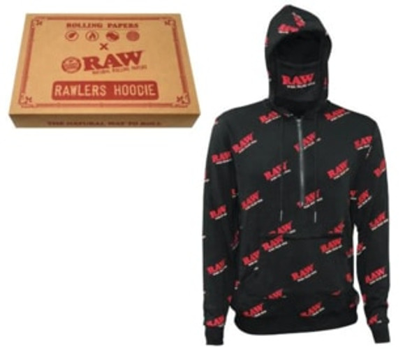 RAW Rolling Papers X Raw Rawlers Zip Hoodie at The Cloud Supply