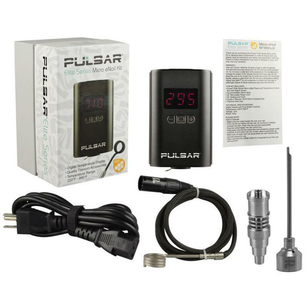 Pulsar Pulsar Elite Series Micro eNail Kit w/ Carb Cap at The Cloud Supply