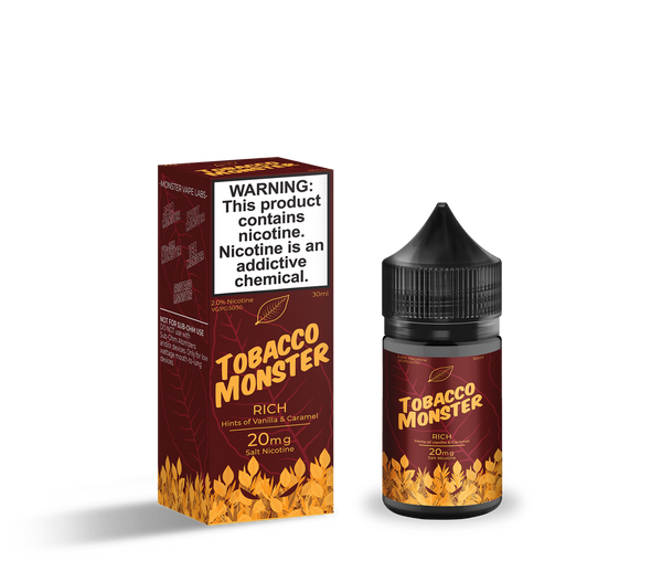 Tobacco Monster Tobacco Monster Salts 30ml at The Cloud Supply