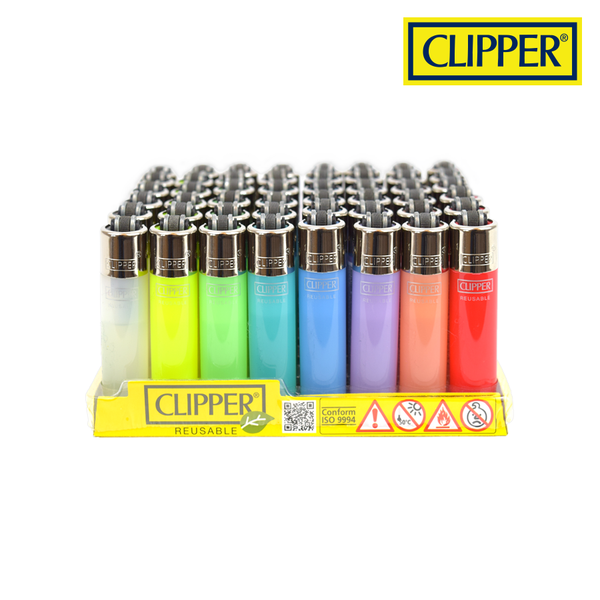 Clipper Clipper Lighters - Translucent - Mini at The Cloud Supply