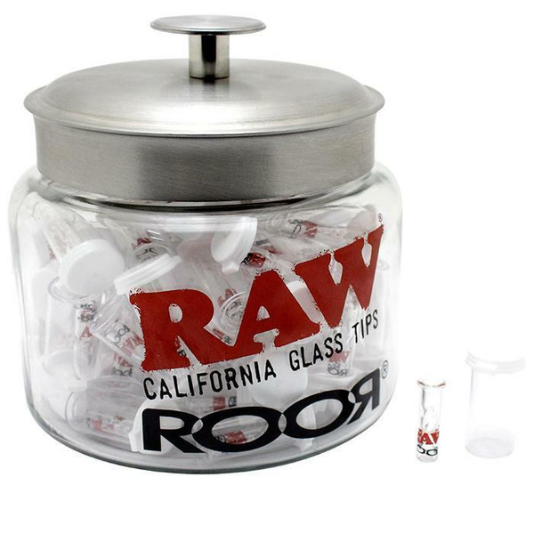 RAW RAW Glass Tips Singles - 75pk at The Cloud Supply