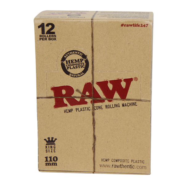 RAW Raw Ecoplastic Rollers - 110mm Cone - 12ct at The Cloud Supply