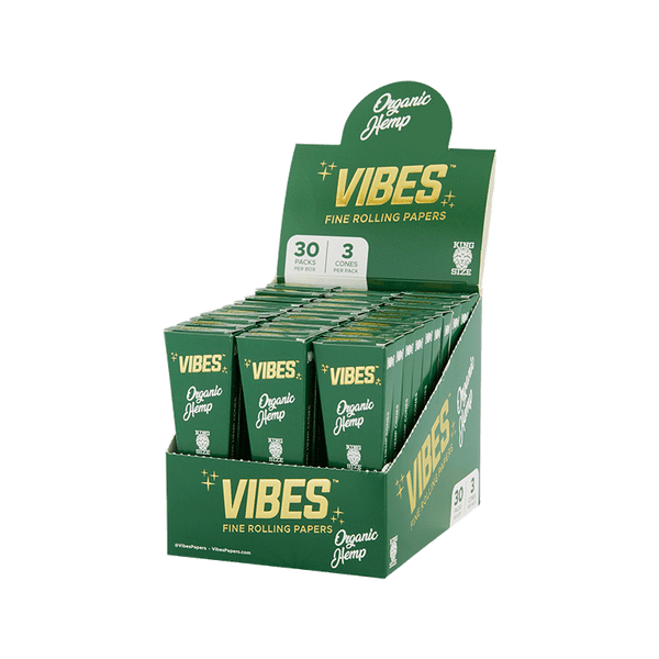 Vibes Vibes Cones King Size - Coffin Green at The Cloud Supply