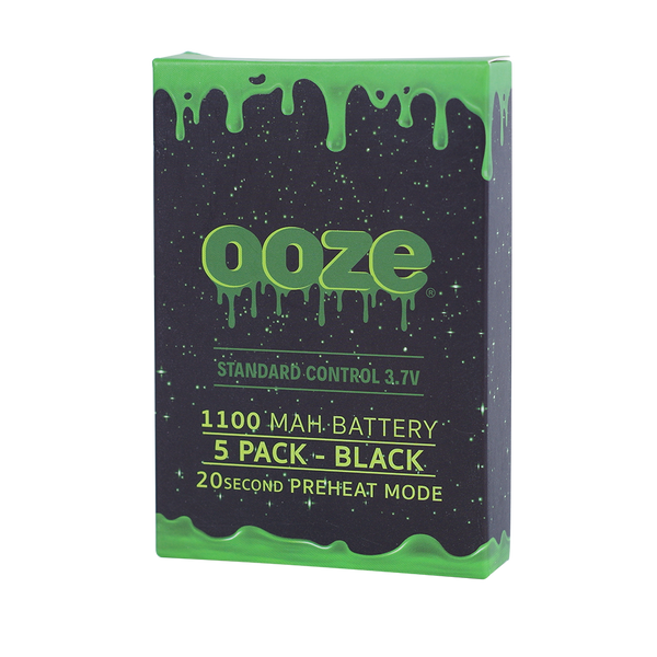 Ooze Twist 1100 mAh - 5pk (510 Battery)  at The Cloud Supply