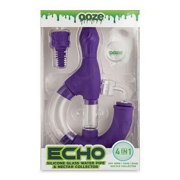 Ooze Ooze Echo Silicone Water Pipe and Nectar Collector at The Cloud Supply