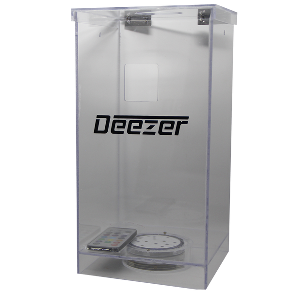 Deezer Clear Carrying Case - Large  at The Cloud Supply