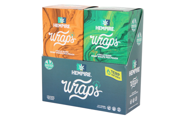 Hempire 2 Wide Terpene-Infused Hemp Wrap Combo  at The Cloud Supply