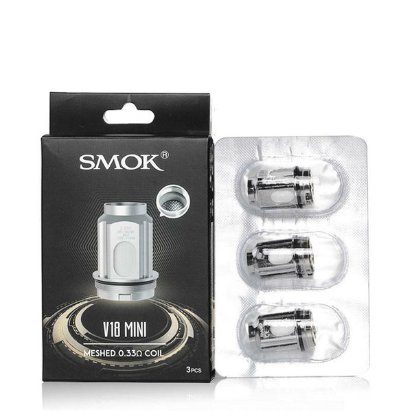 SMOK Smok V18 Mini Meshed Coils 3pk at The Cloud Supply