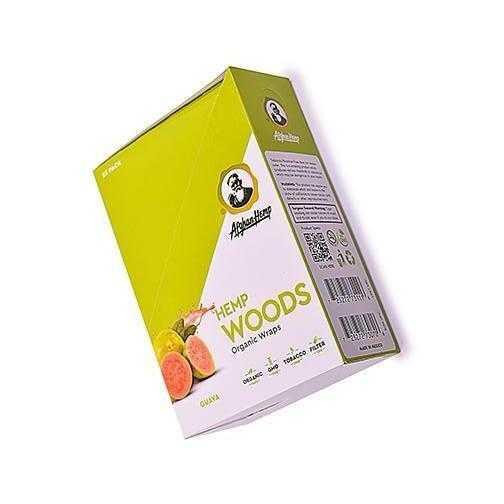  Afghan Hemp Wraps - Hemp Woods - 25pk - 2 Per Pack  at The Cloud Supply