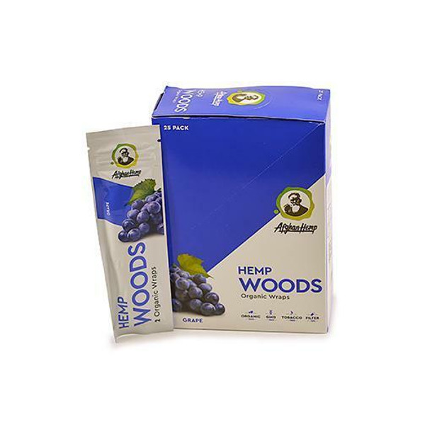 Afghan Hemp Afghan Hemp Wraps - Hemp Woods - 25ct - 2 Per Pack at The Cloud Supply