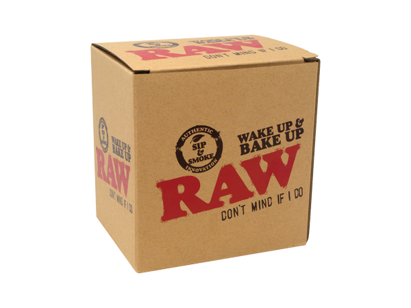 RAW Raw Wake Up and Bake Up Coffee Cup at The Cloud Supply