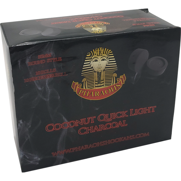 Pharaohs Pharaoh Coconut Quick Light Charcoal - 35mm at The Cloud Supply