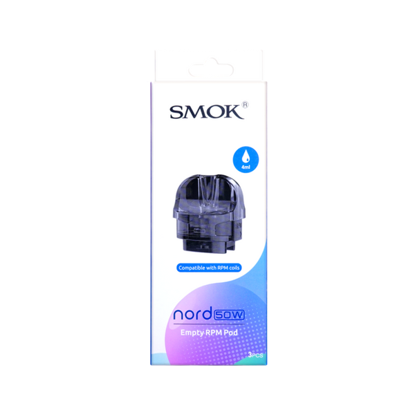 SMOK Smok Nord 50W Pods - 3pk at The Cloud Supply