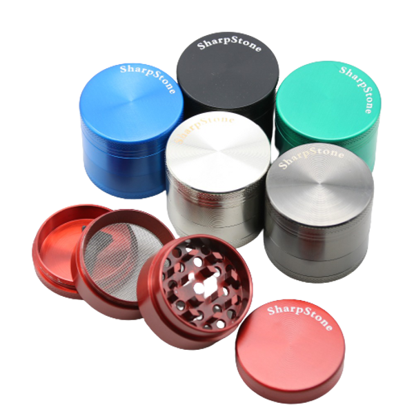 SharpStone SharpStone Zinc Alloy Grinder 55mm - Assorted Colors at The Cloud Supply