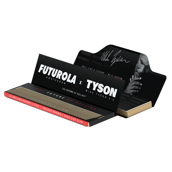 Futurola Tyson 2.0 x Futurola King Size Papers With Filters - 24pk  at The Cloud Supply