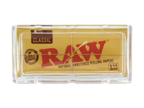 RAW Raw Glass Ashtray - Classic Pack Design at The Cloud Supply