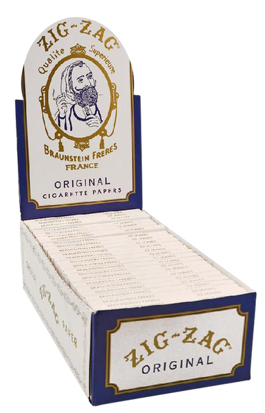 Zig Zag White Rolling Papers Single Wide - 24pk at The Cloud Supply