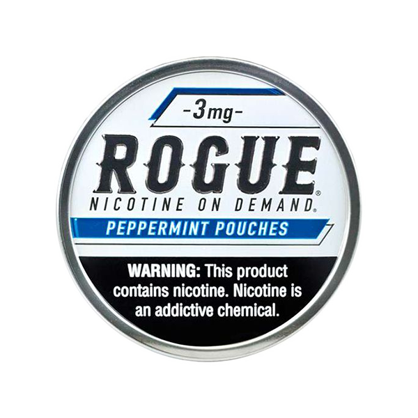 Rogue Nicotine Pouches 3mg - 5pk at The Cloud Supply