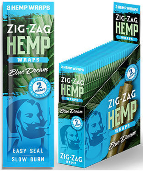 Zig Zag Hemp Wraps NPP - 25pk at The Cloud Supply