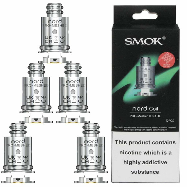 SMOK Smok Nord Pro Coils - 5pk at The Cloud Supply