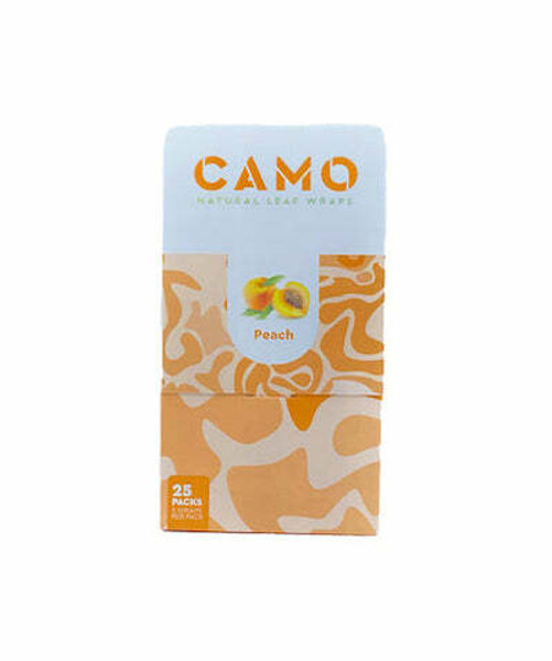 Afghan Hemp - Camo Self-Rolling Wraps - 25ct - 5 Per Pack at The Cloud Supply