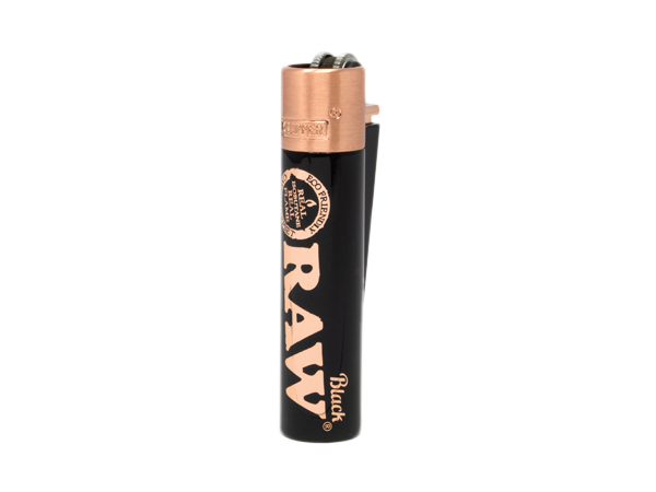 Clipper Lighters 12ct Full Metal Display - Raw Rose Gold at The Cloud Supply