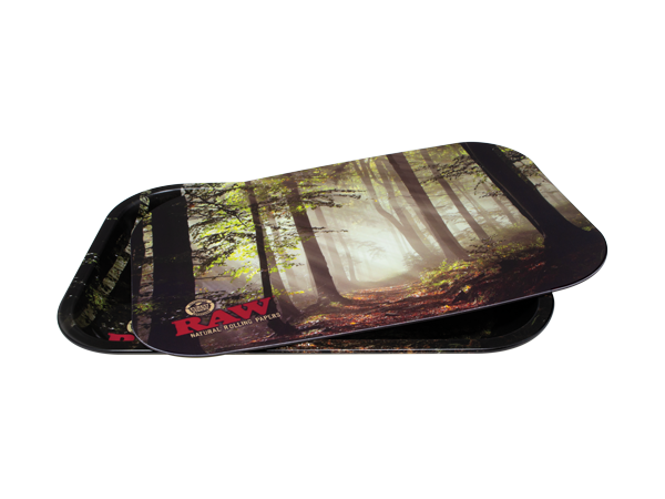 RAW Raw Small Rolling Tray Cover - Forest at The Cloud Supply