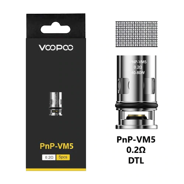 Voopoo VooPoo PnP Replacement Coils - 5pk at The Cloud Supply