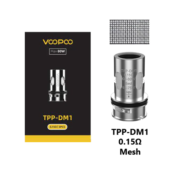 Voopoo VooPoo TPP Replacement Coils - 3pk at The Cloud Supply