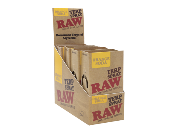 RAW Raw Terpene Spray - 8pk at The Cloud Supply