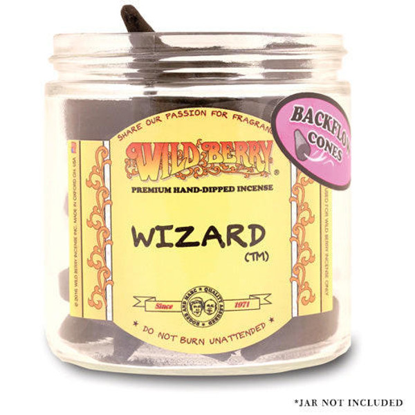 Wild Berry Incense Wild Berry Backflow Cones - 25ct Bag (Jars Not Included)  at The Cloud Supply