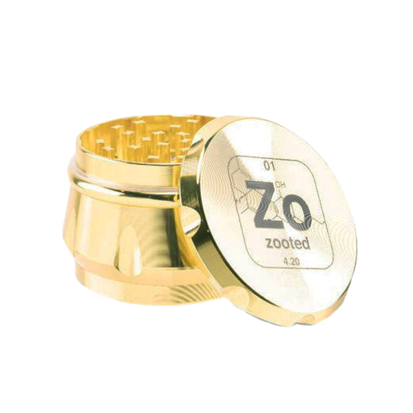 Zooted Premium 4 Piece Grinder 63mm  at The Cloud Supply