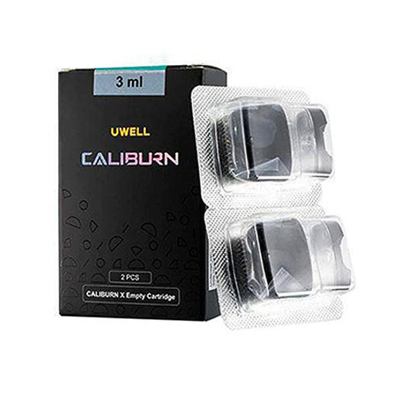 Uwell Caliburn X Empty Pod - 3ml - 2pk  at The Cloud Supply