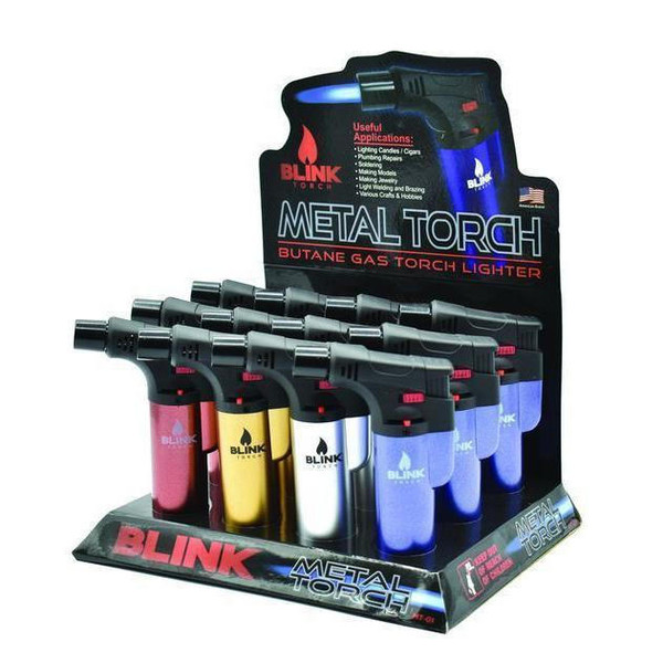 Blink Large Torch Metallic Colors Display - 12pk  at The Cloud Supply