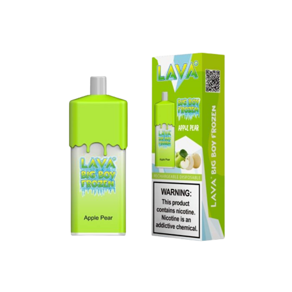  Lava Big Boy Rechargeable Disposable - 3-5%  7000 Puffs - 10pk  at The Cloud Supply