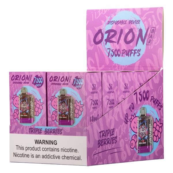 Lost Vape Orion Bar Rechargeable Disposable - 5% 7500 Puffs  - 10pk  at The Cloud Supply