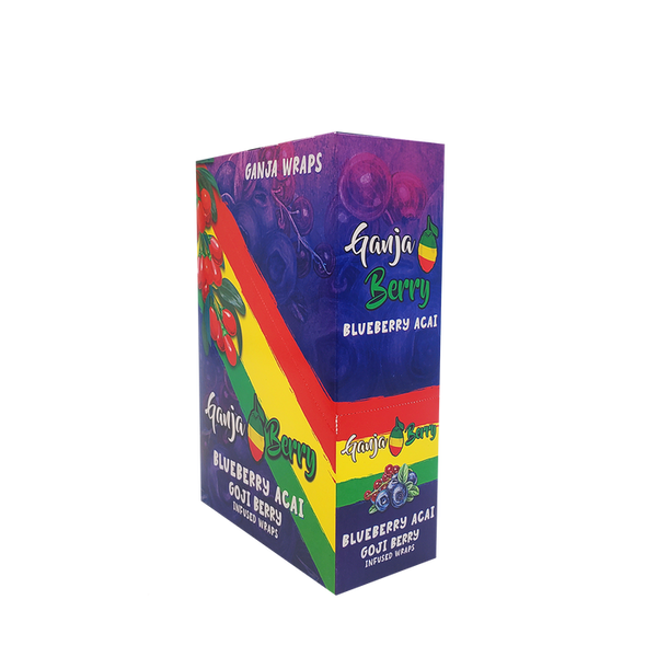 Ganja Berry Wraps 25pk - 2 Per Pack  at The Cloud Supply