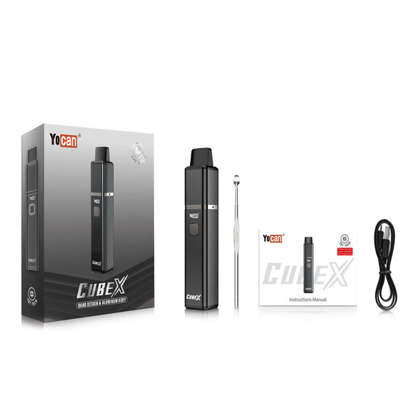 Yocan Cubex 1400mAh Quad Design Concentrate Pen Kit  at The Cloud Supply