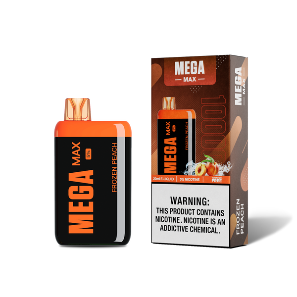 Mega Vape Mega Max Rechargeable Disposable - 10,000 Puffs - 5pk  at The Cloud Supply