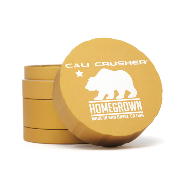 Cali Crusher Homegrown 2.35 Inch  4-Piece Hard Top Grinder  at The Cloud Supply