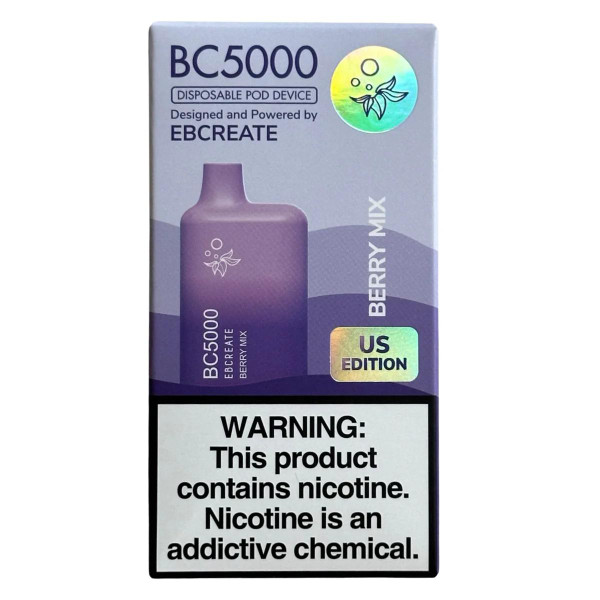  EBCreate BC5000 Disposable - 5% 5000 Puffs - 10pk  at The Cloud Supply