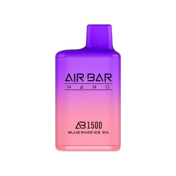  Air Bar Nano AB1500 4ml 1500 Puffs 10pk 1500mAh Disposable 5%  at The Cloud Supply