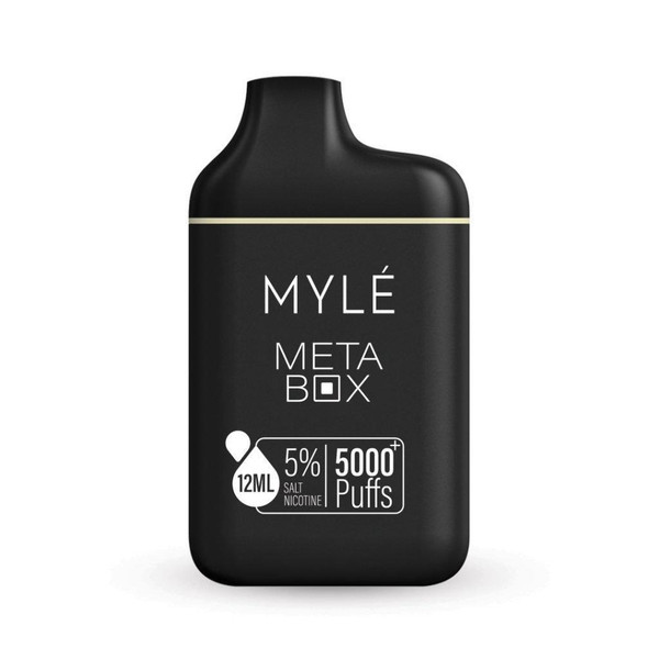 Myle Meta Box Disposables - 5% 5000 puffs - 10pk Myle Disposables The Cloud Supply