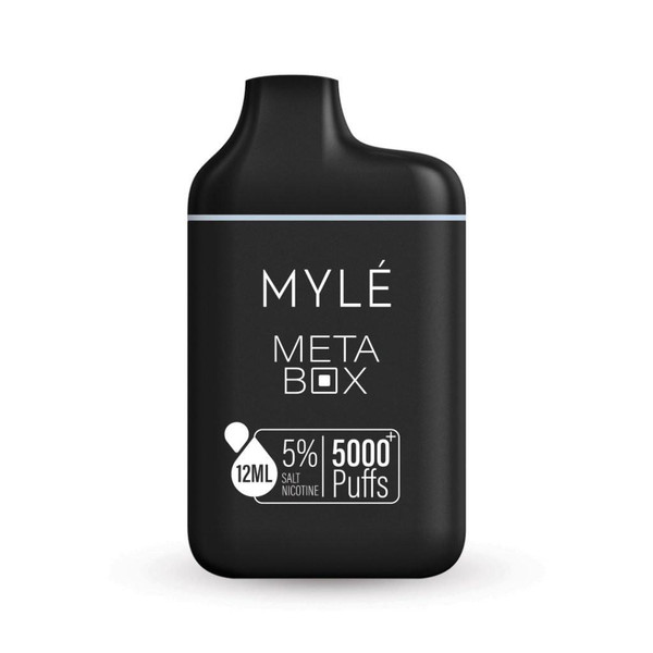 Myle Meta Box Disposables - 5% 5000 puffs - 10pk Myle Disposables The Cloud Supply