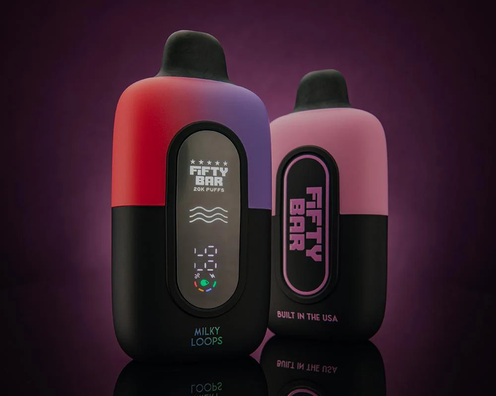 Fifty Bar Disposable Vapes: Made in USA